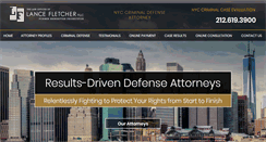 Desktop Screenshot of lawfletcher.com