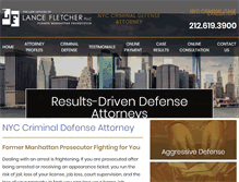 Tablet Screenshot of lawfletcher.com